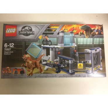 LEGO JURASSIC WORLD 75927 scatola danneggiata  L'EVASIONE DELLO STYGIMOLOCH