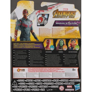 MARVEL AVENGERS INFINITY WAR ACTION FIGURE 6" - 15 cm MARVEL'S FALCON  Hasbro E 1417