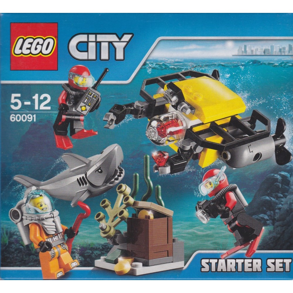 LEGO CITY 60091 STARTER SET - ESPLORAZIONE SUBACQUEA