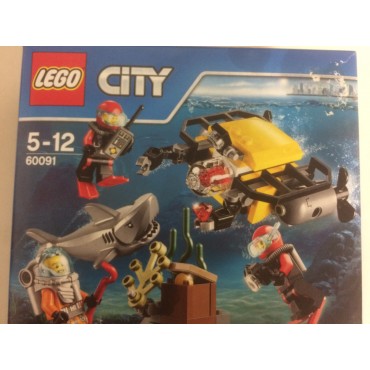 LEGO CITY 60091 damaged box DEEP SEA STARTER SET