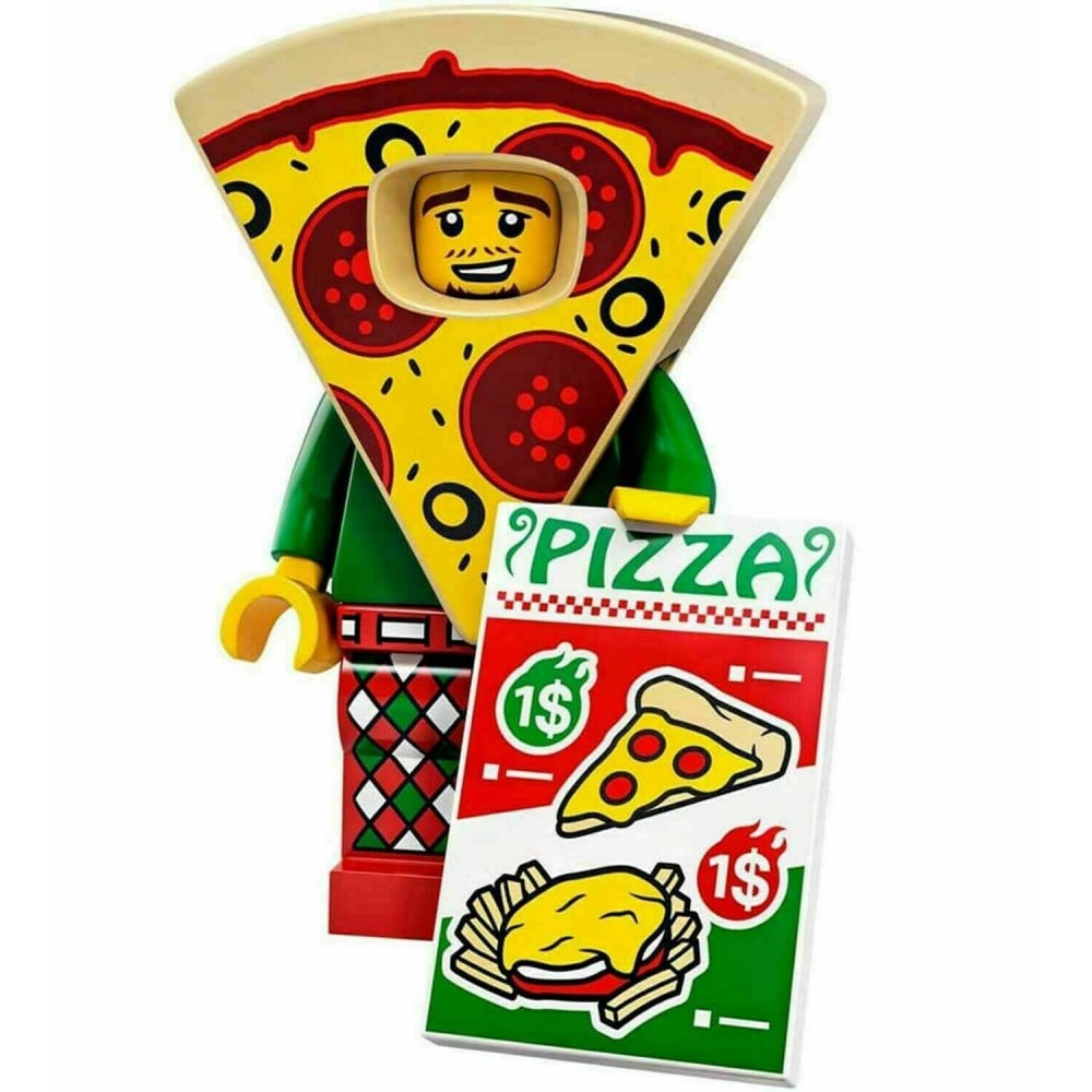 forsendelse Modregning Stejl LEGO MINIFIGURES 71025 SERIE 19 10 PIZZA COSTUME GUY