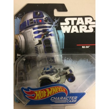 HOT WHEELS - STAR WARS  CHARACTER CAR  R2-D2 single vehicle package  DXP42