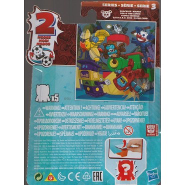 a1 TRANSFORMERS BOTBOTS serie 3 PLAYROOM POSSE 5 Pack figures Habro E4141