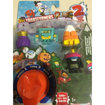 b2 TRANSFORMERS BOTBOTS serie 3 SEASON GREETERS  5 Pack figures Habro E4142