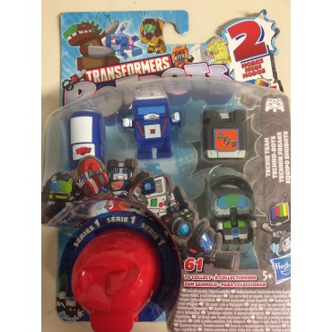 b2 TRANSFORMERS BOTBOTS serie 3 SEASON GREETERS  5 Pack figures Habro E4142