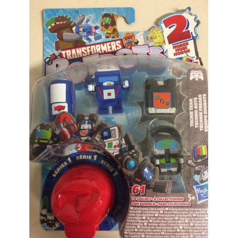 b2 TRANSFORMERS BOTBOTS serie 3 SEASON GREETERS  5 Pack figures Habro E4142