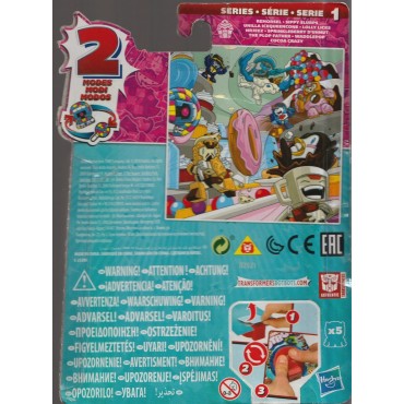 c TRANSFORMERS BOTBOTS series 1 TECHIE TEAM  5 Pack figures Habro E4138