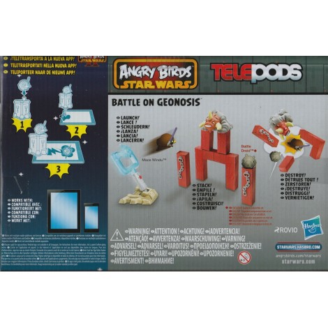 ANGRY BIRDS STAR WARS TELEPODS A 6095 DUEL WITH COUNT DOOKU