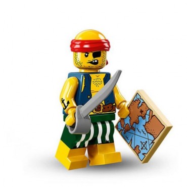 LEGO MINIFIGURES 71013 SERIE 16 SCALLYWAG PIRATE