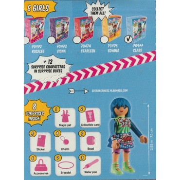 PLAYMOBIL EVERDREAMERZ 70476 EDWINA  SERIE 2