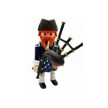 PLAYMOBIL FI?URES 70369 SERIE 18 10 SCOTTISH MUSICIAN WITH BAGPIPE