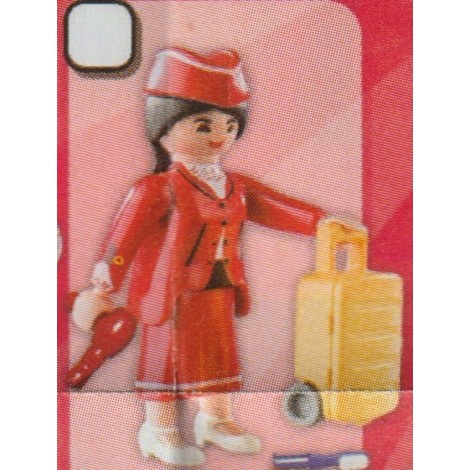 PLAYMOBIL FI?URES 70370 SERIE 18 01 WAITRESS WITH DONUTS