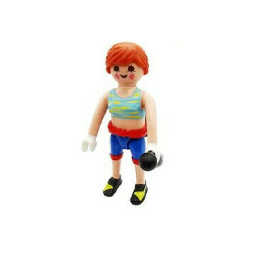 PLAYMOBIL FI?URES 70370 SERIE 18 05 WOMAN ATHLETE RUNNER