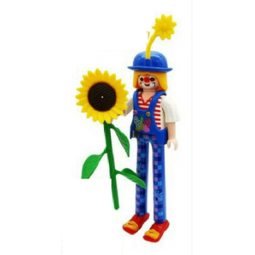 PLAYMOBIL FI?URES 70370 SERIE 18 07 CLOWN ON STILTS