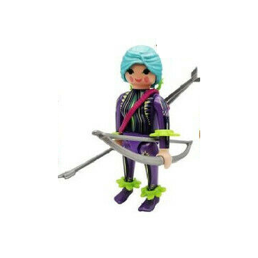 PLAYMOBIL FI?URES 70370 SERIE 18 10 FEMALE HUNTER WITH BOW AND ARROW
