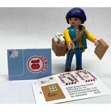 PLAYMOBIL FI?URES 70370 SERIE 18 11 MAIL CARRIER