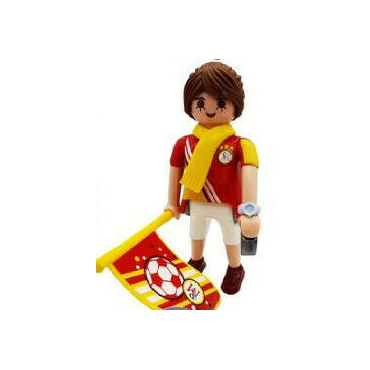 PLAYMOBIL FI?URES 70370 SERIE 18 12  FOOTBALL SUPPORTER