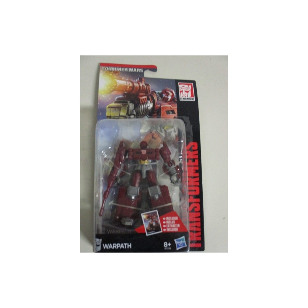 TRASFORMERS ACTION FIGURE 3.75" - 9 cm COMBINER WARS WARPATH Hasbro B1798