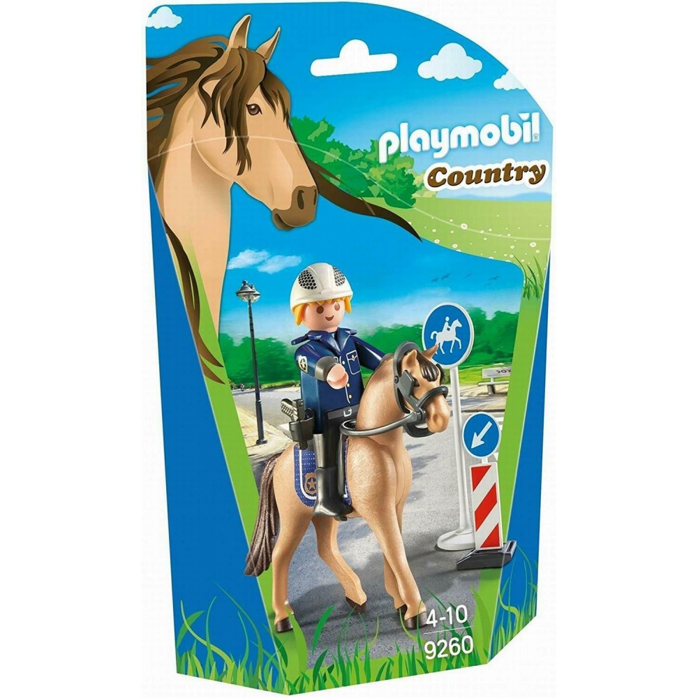 PLAYMOBIL COUNTRY 9260 MOUNTED POLICE