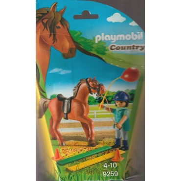 PLAYMOBIL COUNTRY 9260 POLIZIOTTO A CAVALLO