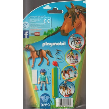 PLAYMOBIL COUNTRY 9260 POLIZIOTTO A CAVALLO