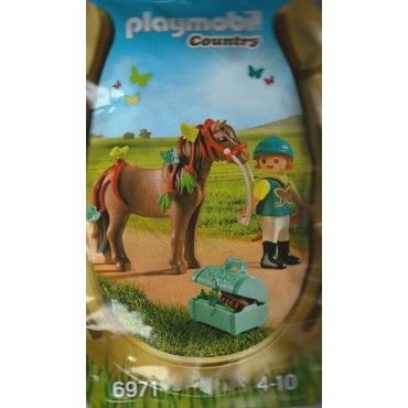 PLAYMOBIL COUNTRY 9259 FISIOTERAPISTA DEI CAVALLI