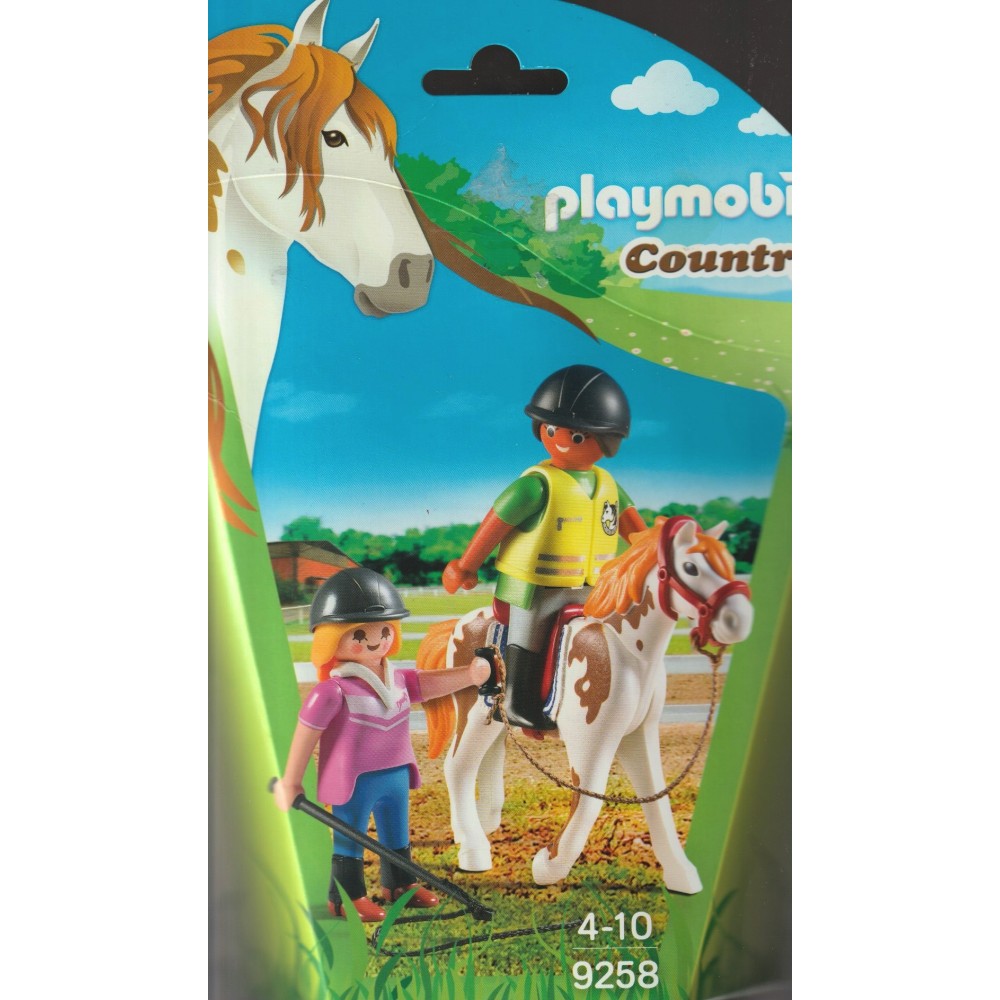 PLAYMOBIL COUNTRY 9260 POLIZIOTTO A CAVALLO