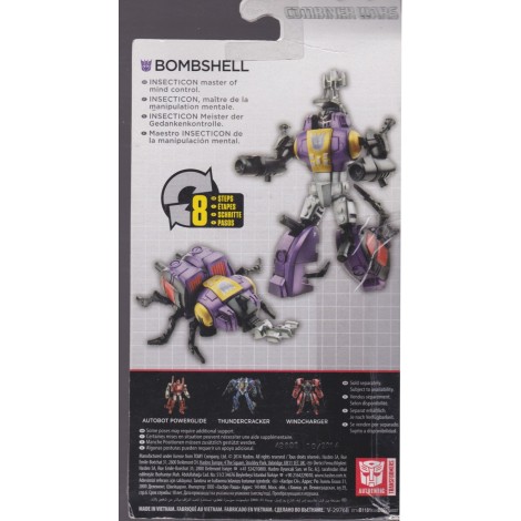 TRASFORMERS ACTION FIGURE 3.75" - 9 cm COMBINER WARS BOMBSHELL  Hasbro B1181