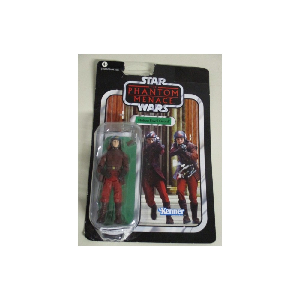 STAR WARS ACTION FIGURE 3.75" 9 cm NABOO ROYAL GUARD KENNER VINTAGE COLLECTION Hasbro 37503