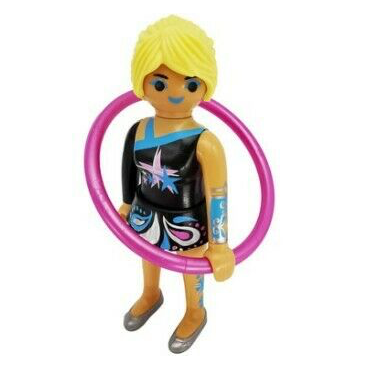 PLAYMOBIL FI?URES 70566 SERIE 19 03 GYMNAST WITH HULA HOOP