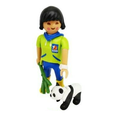 PLAYMOBIL FI?URES 70566 SERIE 19 05 ZOOKEEPER WITH BABY PANDA