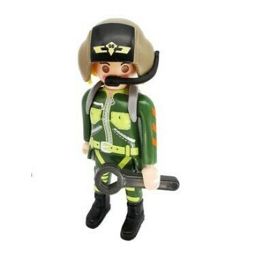 PLAYMOBIL FI?URES 70566 SERIE 19 09 PILOT WITH PARACHUTE