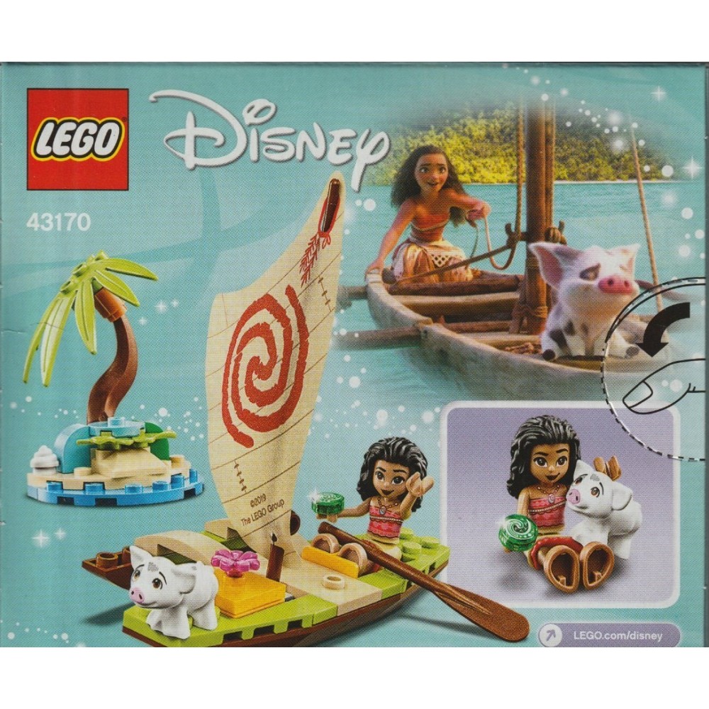 LEGO DISNEY PRINCESS 43170 MOANA'S OCEAN ADVENTURE
