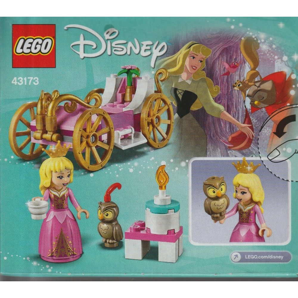 bilag Umulig Hvile LEGO DISNEY PRINCESS 43173 AURORA'S ROYAL CARRIAGE