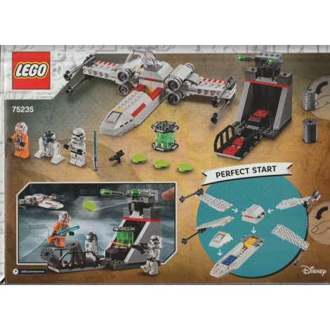 bibel naturlig Reception LEGO STAR WARS 75235 X WING STARFIGHTER TRENCH RUN