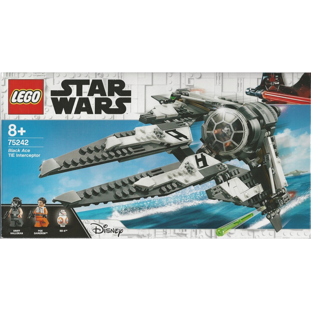 Pirat støvle fløjl LEGO STAR WARS 75242 BLACK ACE TIE INTERCEPTOR