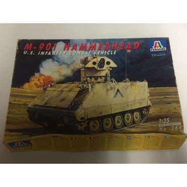 plastic model kit scale 1 : 35 ITALERI N° 254 SPECIAL FORCES STINGER HUMMER new in open and damaged box