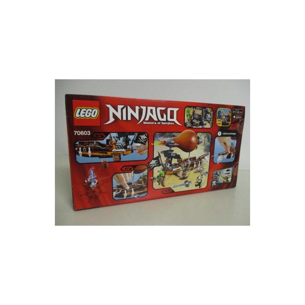 Havn Se venligst mel LEGO NINJAGO 70603 RAID ZEPPELIN