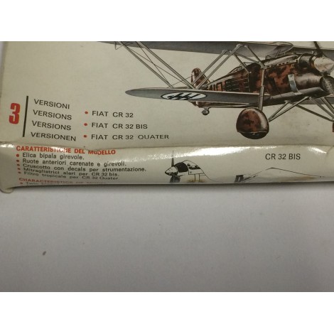 plastic model kit scale 1 : 72  SUPERMODEL 10-001 FIAT G55 " CENTAURO "  new in open and damaged box