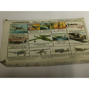 plastic model kit scale 1 : 72  SUPERMODEL 10-001 FIAT G55 " CENTAURO "  new in open and damaged box