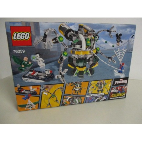 LEGO MARVEL SUPER HEROES 76059 SPIDER MAN LA TRAPPOLA TENTACOLARE DI DOC OCK