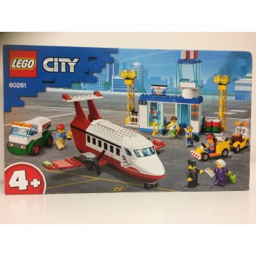 LEGO CITY 4+ 60261 CENTRAL AIRPORT damaged box