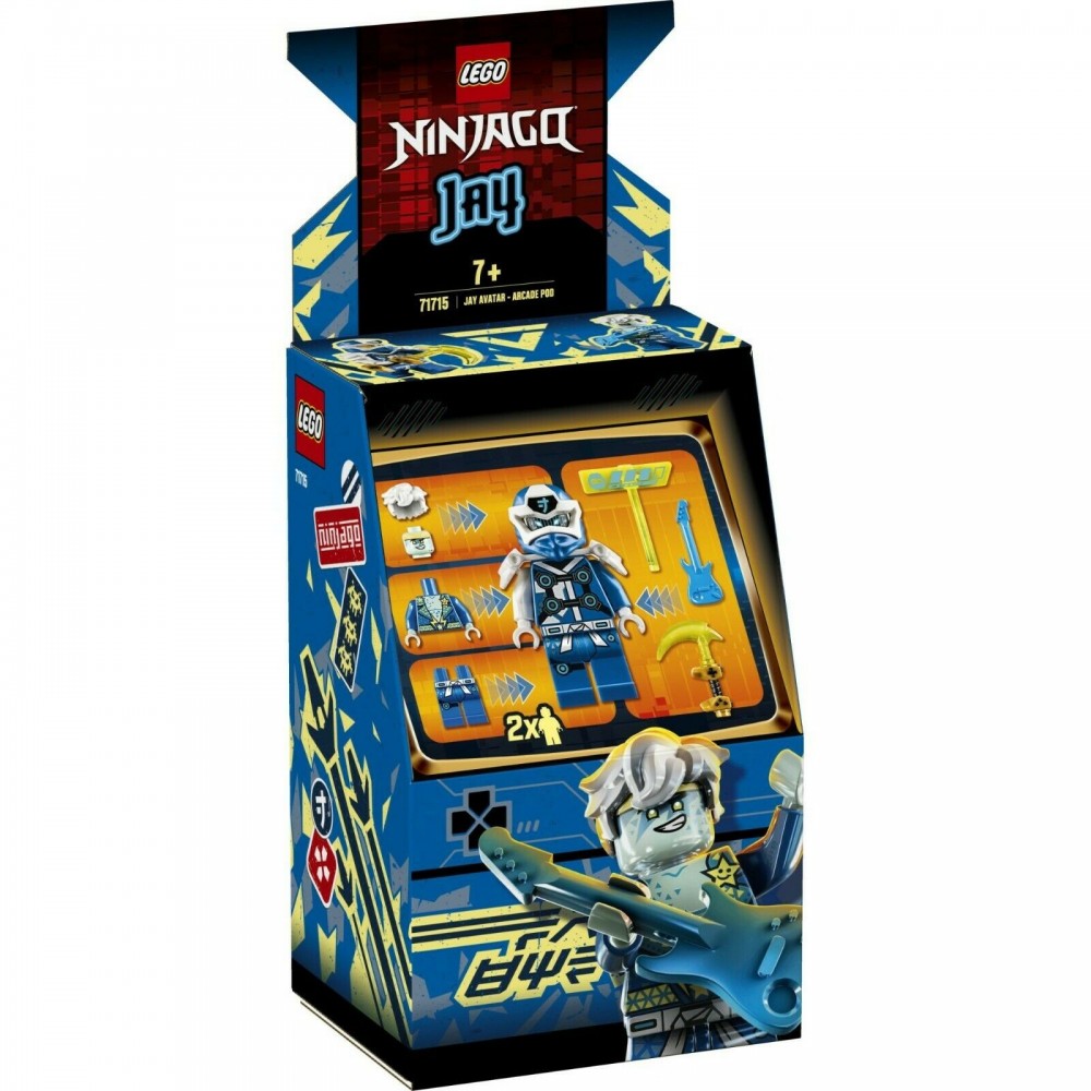 LEGO NINJAGO 71715 JAY AVATAR - ARCADE POD