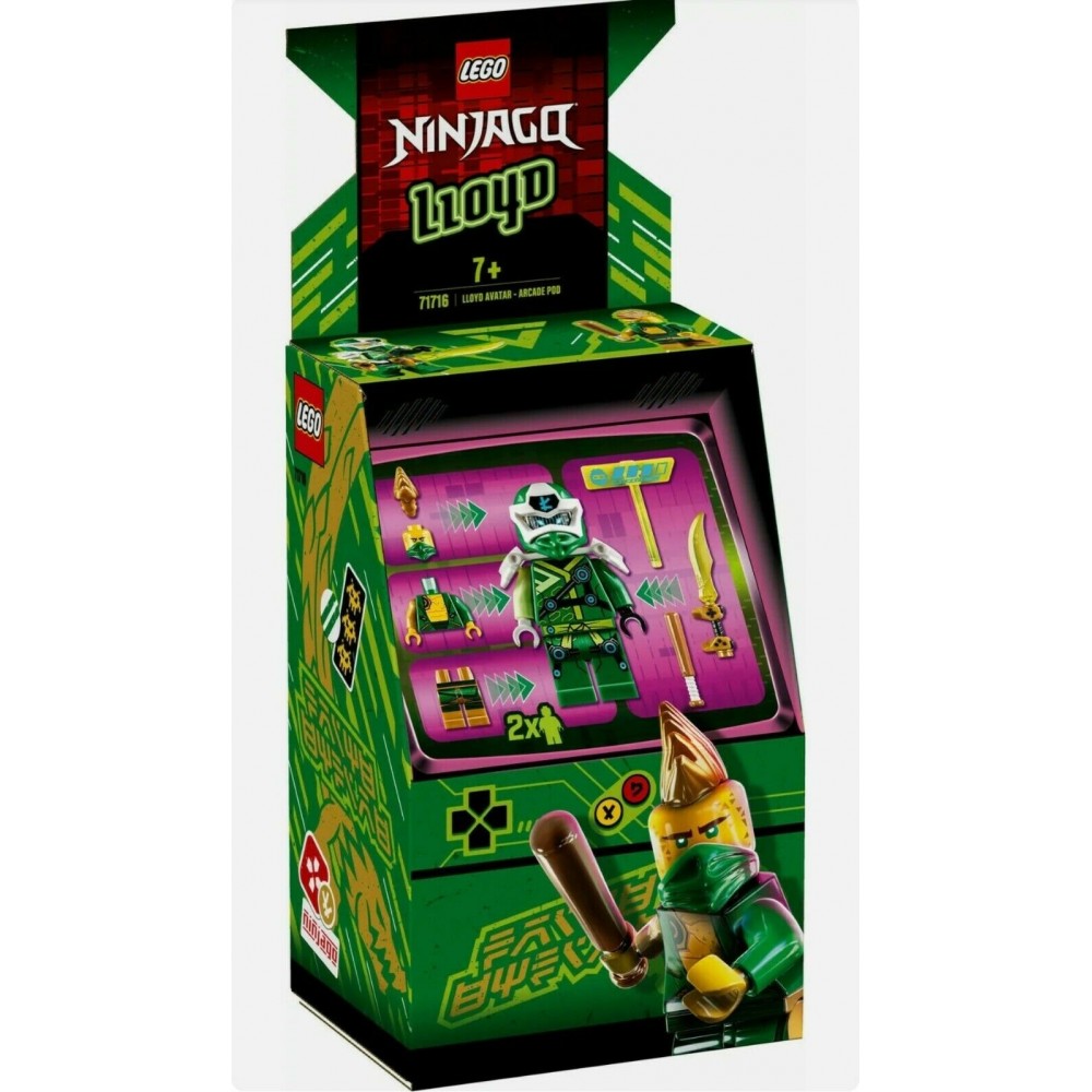 LEGO NINJAGO 71715 JAY AVATAR - ARCADE POD