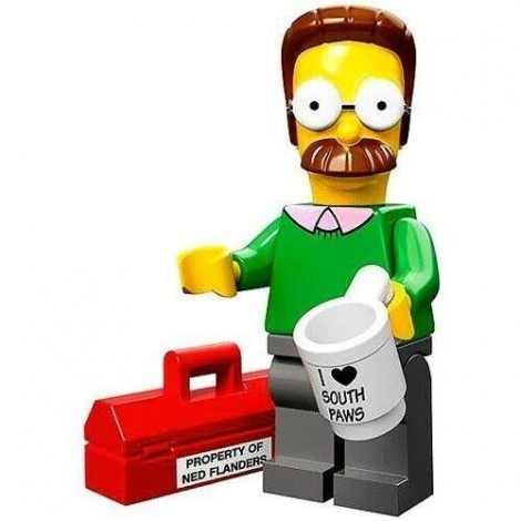 LEGO MINIFIGURES 71005 THE SIMPSON SERIE 1 NED FLANDERS