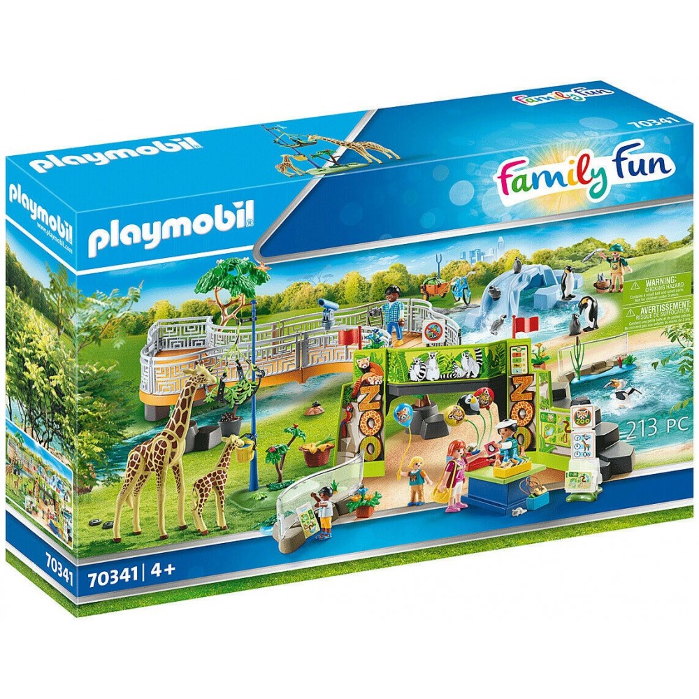 PLAYMOBIL FAMILY FUN 70341 LARGE CITY ZOO