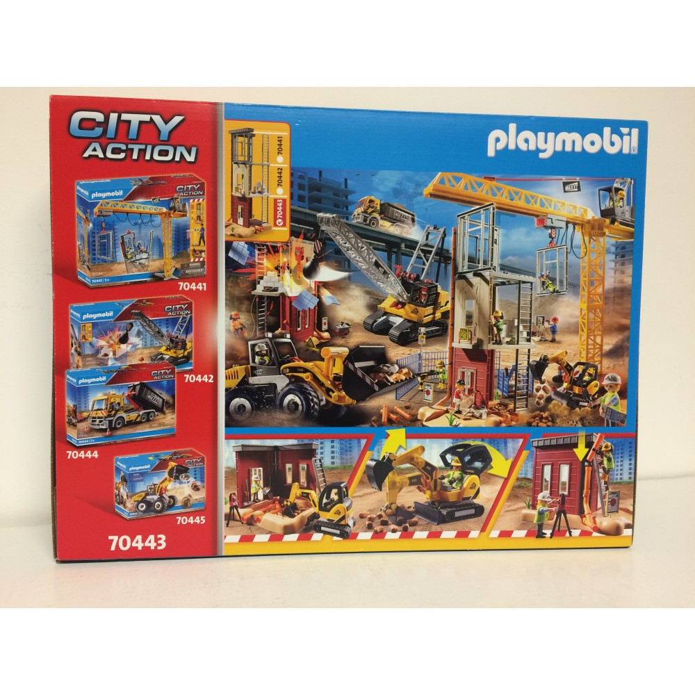 PLAYMOBIL CITY ACTION 70443 MINI EXCAVATOR WITH - Main Image
