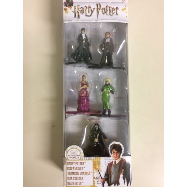 NANO METALFIGS damaged package HARRY POTTER 5 PACK FIGURE COLLECTOR'S SET