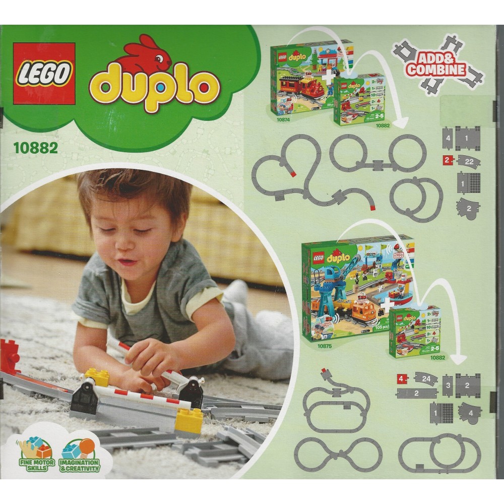 LEGO DUPLO 10882 TRAIN TRACKS