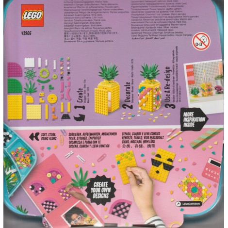 LEGO DOTS 41906 ANANAS PORTAPENNE